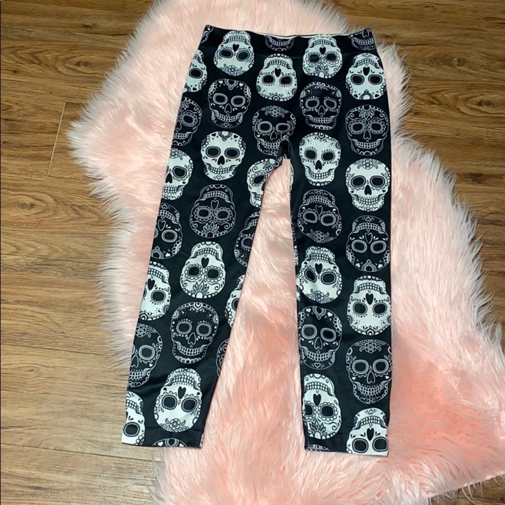 Day of the Dead  Leggings 💀 Skull Tights